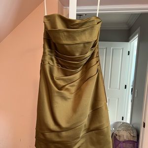 David’s Bridal Strapless Dress